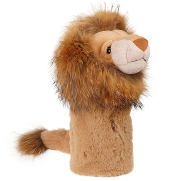 Lion Driver Real Hair Animal Head Cover
